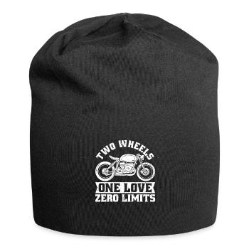 Moto Motard Motard - Bonnet en jersey - noir - Devant