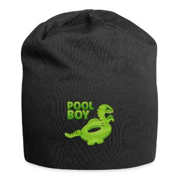 Piscine Garçon Dinosaure Floatie Piscine - Bonnet en jersey - noir - Devant