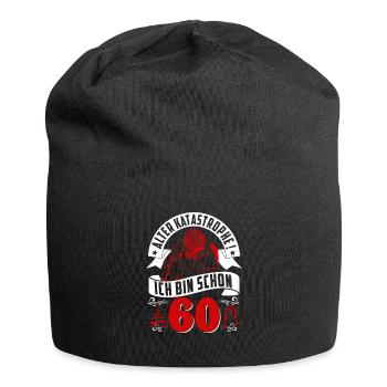 60. Geburtstag Mann Geschenk lustig Geburtstag 60 - Jersey-Beanie - Schwarz - Vorne