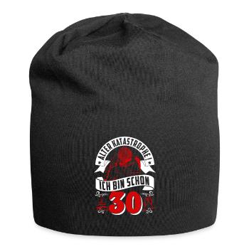 30. Geburtstag Mann Geschenk lustig Geburtstag 30 - Jersey-Beanie - Schwarz - Vorne