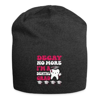 Humour pour les étudiants en médecine dentaire - Bonnet en jersey - charbon - Devant