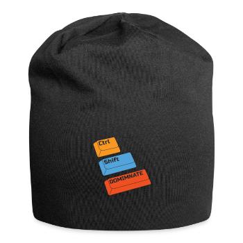 Gamer Gaming Raccourcis clavier Ctrl Alt Défaite - Bonnet en jersey - noir - Devant