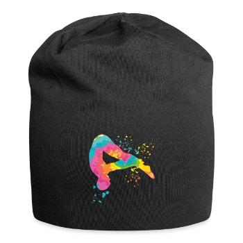Plongeon, Plongeon synchronisé, Saut artistique - Bonnet en jersey - noir - Devant