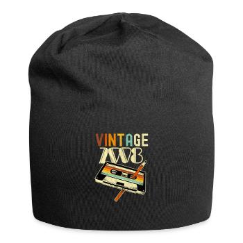 2008 geburtstag perspektive - Jersey-Beanie - Schwarz - Vorne