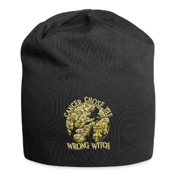 Krebs Hexe Goldene Krebs Im Kindesalter - Jersey-Beanie - Schwarz - Vorne
