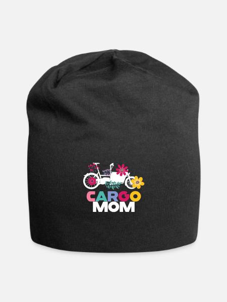 Cargo Mom Vélo Cargo Vélo Cargo - Bonnet en jersey - noir