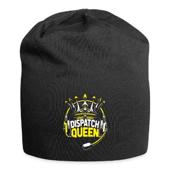 Notruf Leitstelle Einsatzzentrale - Jersey-Beanie - Schwarz - Vorne