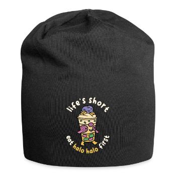 Halo Halo Lovers Humor - Jersey Beanie - black - Front
