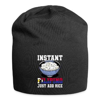 Philippinischer Reisliebhaber - Jersey-Beanie - Schwarz - Vorne