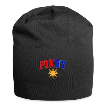 Filipino – Pinoy - Jersey Beanie - black - Front