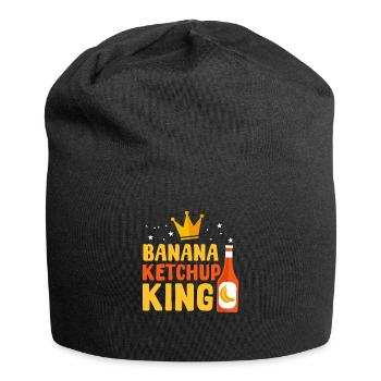 Banana Ketchup King - Jersey Beanie - black - Front