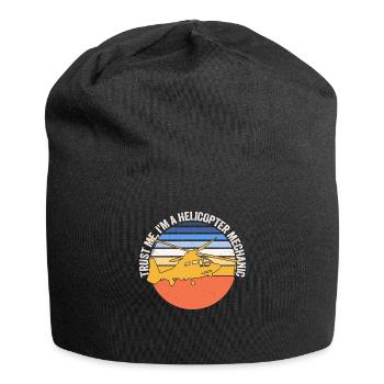 Trust Me I'm A Helicopter Mechanic - Jersey Beanie - black - Front