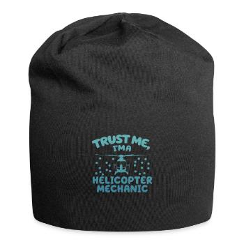 Trust Me I'm A Helicopter Mechanic - Jersey Beanie - black - Front