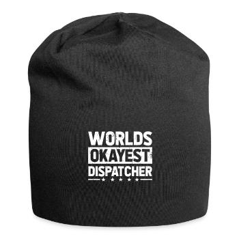 Notruf Leitstelle Einsatzzentrale - Jersey-Beanie - Schwarz - Vorne