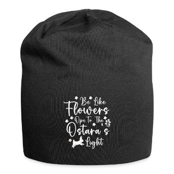 Ostara Witch Moon Eostre Spring Eastern - Jersey Beanie - black - Front