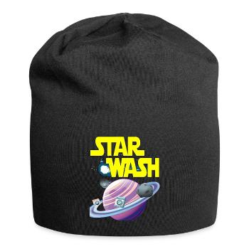 Star Wash - que la mousse soit avec vous - Bonnet en jersey - noir - Devant