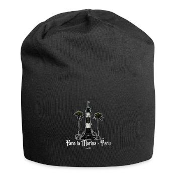 Faro la Marina Peru Leuchtturm - Jersey-Beanie - Schwarz - Vorne