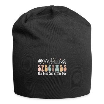 Spéciaux La meilleure partie de la journée - Bonnet en jersey - noir - Devant