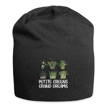 Urban Gardener Men Women Microgreens - Jersey Beanie - black - Front