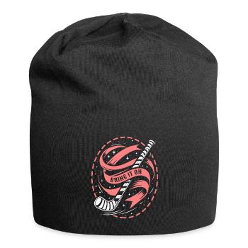 Ice Hockey Goalkeeper Hockey Stick - Jersey Beanie - black - Front