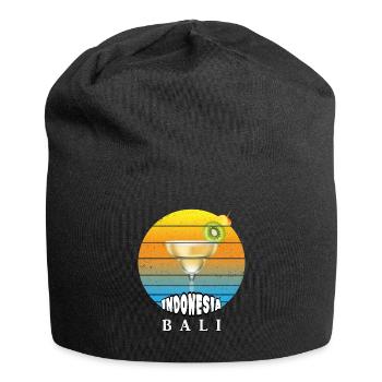 Bali - Indonesia - Jersey Beanie - black - Front