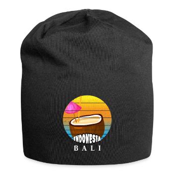Bali - Indonesia - Jersey Beanie - black - Front