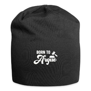 Né pour plaider Judge Advocate Attorney - Bonnet en jersey - noir - Devant