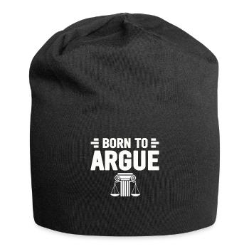 Né pour plaider Judge Advocate Attorney - Bonnet en jersey - noir - Devant