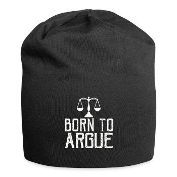 Né pour plaider Judge Advocate Attorney - Bonnet en jersey - noir - Devant