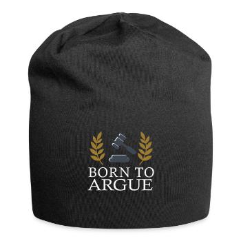 Né pour plaider Judge Advocate Attorney - Bonnet en jersey - noir - Devant