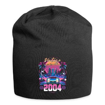 Synthwave Retro 20th Anniversary 2004 - Jersey Beanie - black - Front