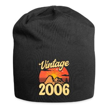 Vintage 18th Anniversary 2006 - Jersey Beanie - black - Front