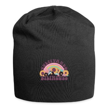 Cultivando Bilingües Spanish Teacher - Jersey Beanie - black - Front