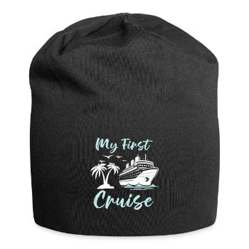 My First Cruise Family Vacation - Fun - Jersey Beanie - black - Front