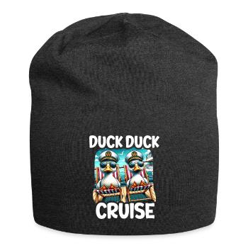 Humor Kreuzfahrt Urlaub - Jersey-Beanie - Anthrazit - Vorne