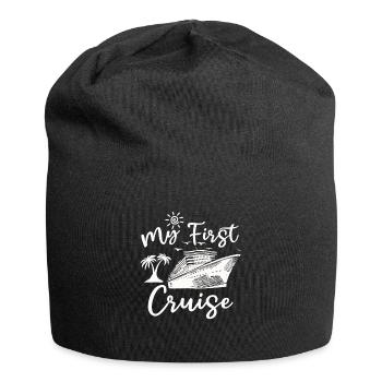 My First Cruise Family Vacation - Fun - Jersey Beanie - black - Front