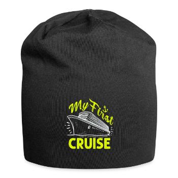 My First Cruise Family Vacation - Fun - Jersey Beanie - black - Front