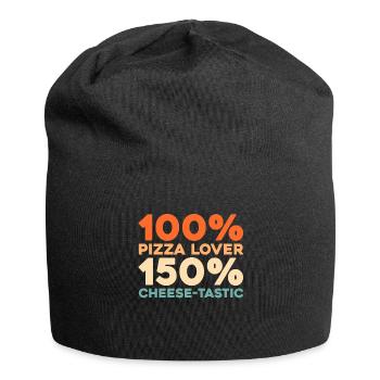 Pizza - Jersey-Beanie - Schwarz - Vorne