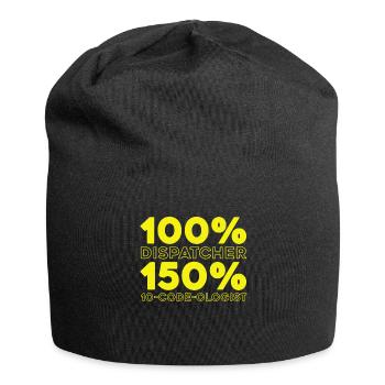 Emergency Call Control Center Operations Center - Jersey Beanie - black - Front