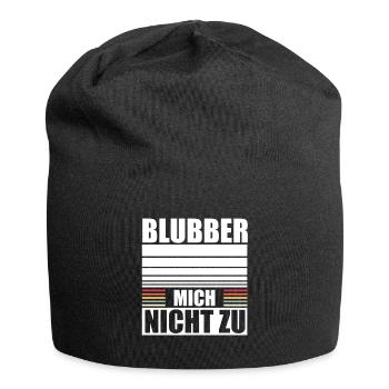 Don't bubble me to no interest misanthrope - Jersey Beanie - black - Front