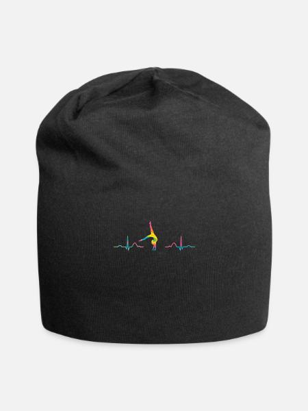 Gymnastik Ekg Boden Rhythmische Gymnastik - Jersey-Beanie - Schwarz
