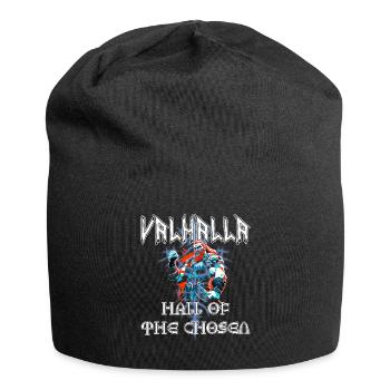 Valhalla - Salle des élus - Bonnet en jersey - noir - Devant