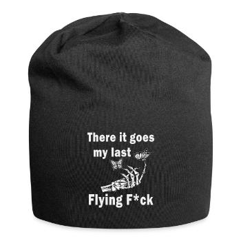 There It Goes My Last Flying F - Jersey Beanie - black - Front