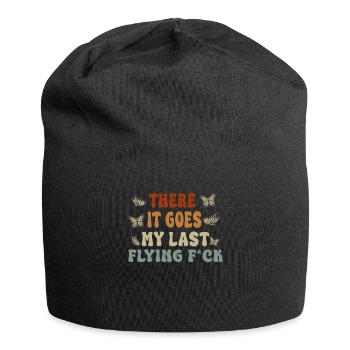 There It Goes My Last Flying F - Jersey Beanie - black - Front