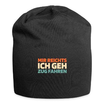 Lokführer Zugführer - Jersey-Beanie - Schwarz - Vorne