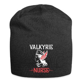 Wikingerin Krankenschwester Walküre - Jersey-Beanie - Anthrazit - Vorne