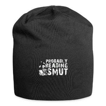 Wahrscheinlich lesen Schmutz Liebesromane Schmutz - Jersey-Beanie - Schwarz - Vorne