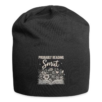 Wahrscheinlich lesen Schmutz Liebesromane Schmutz - Jersey-Beanie - Schwarz - Vorne