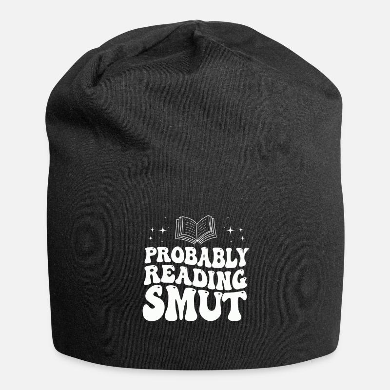 Wahrscheinlich lesen Schmutz Liebesromane Schmutz - Jersey-Beanie - Schwarz
