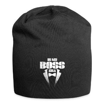 Bossy Supervisor Sarkasmus Büro - Jersey-Beanie - Schwarz - Vorne